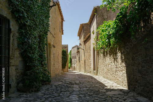 Peratallada at a sunny day