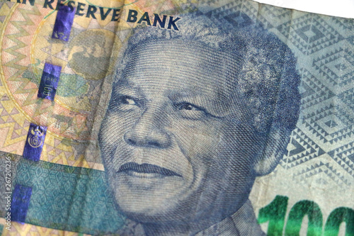 Wallpaper Mural South African rand notes stacked piled up Torontodigital.ca