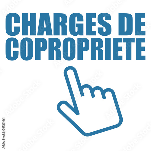 Logo charges de copropriété.