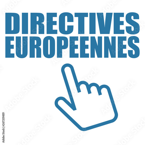 Logo directives européennes.