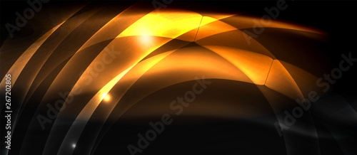 Neon light waves
