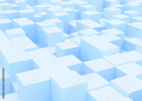 abstract box background.