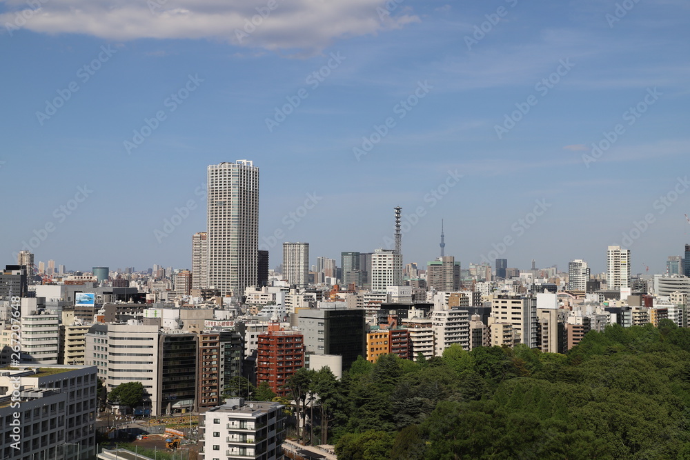 Gratte ciel Shibuya Tokyo Japon