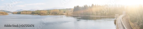 Fotografi Garry-Moriston Hydro-Electric Power Scheme Loch Garry Landscape Panorama Highlan
