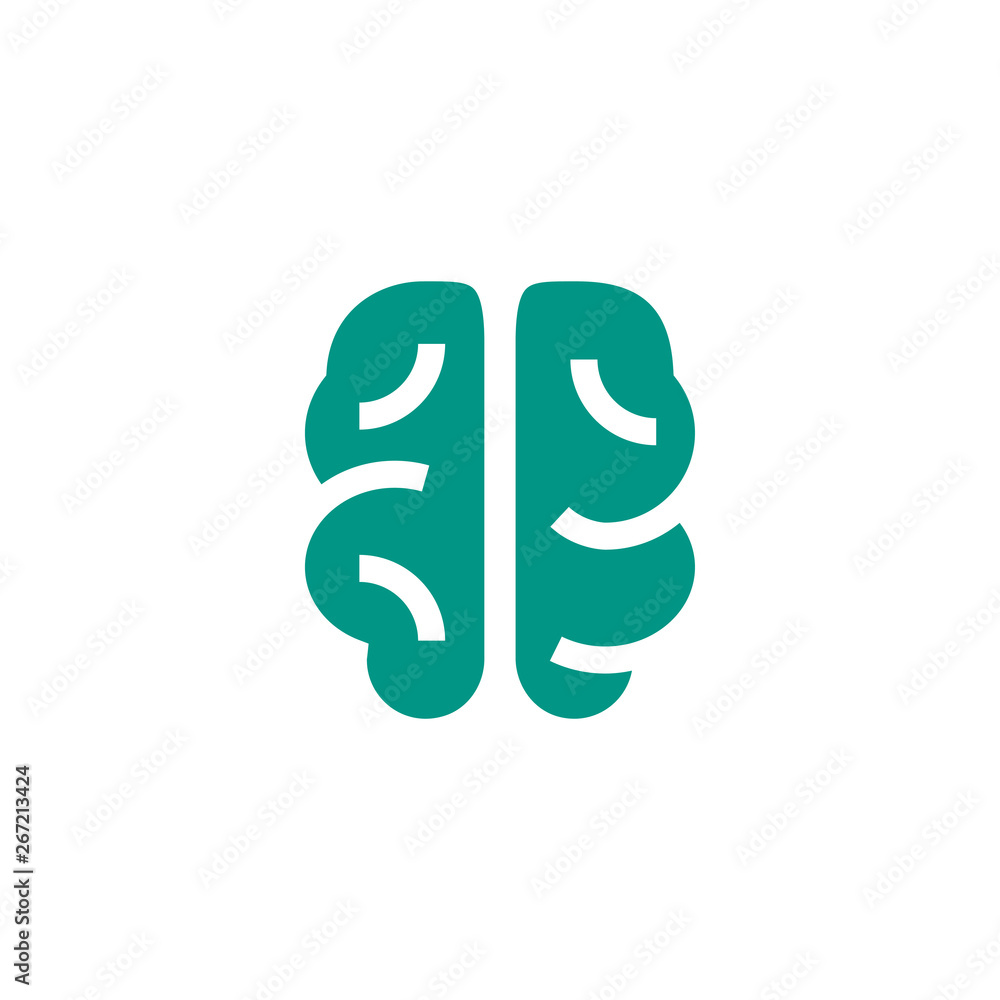 top view human brain icon design. medical healthcare vector illustration top view human brain icon design. medical healthcare vector illustration