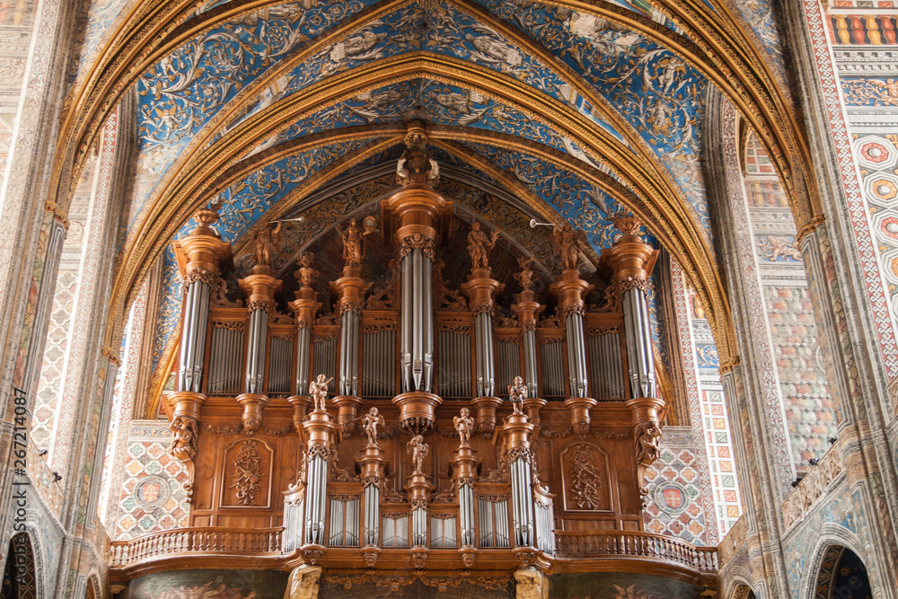 Les grandes orgues de la cathédrale d'Albi