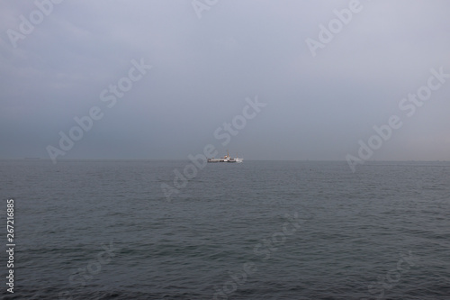 endless look sea and steamship, istanbul