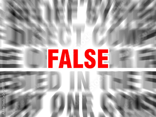 false