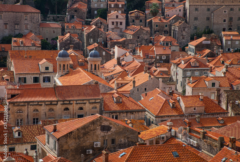 Casco antiguo de Dubrovnik, Ciudad de Dubrovnik, Croacia, Mar Adriático, Mar Mediterráneo