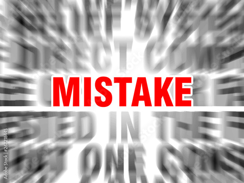 mistake