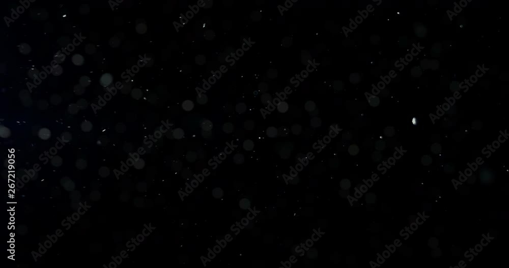 Defocused Particles Of Dust Moving Left Defocused Particles Of Dust Moving Left
