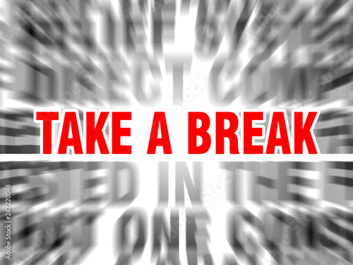 take a break