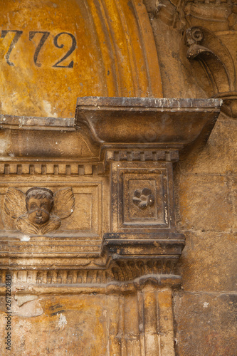 Palacio Sponza, Casco antiguo de Dubrovnik, Ciudad de Dubrovnik, Croacia, Mar Adriático, Mar Mediterráneo photo