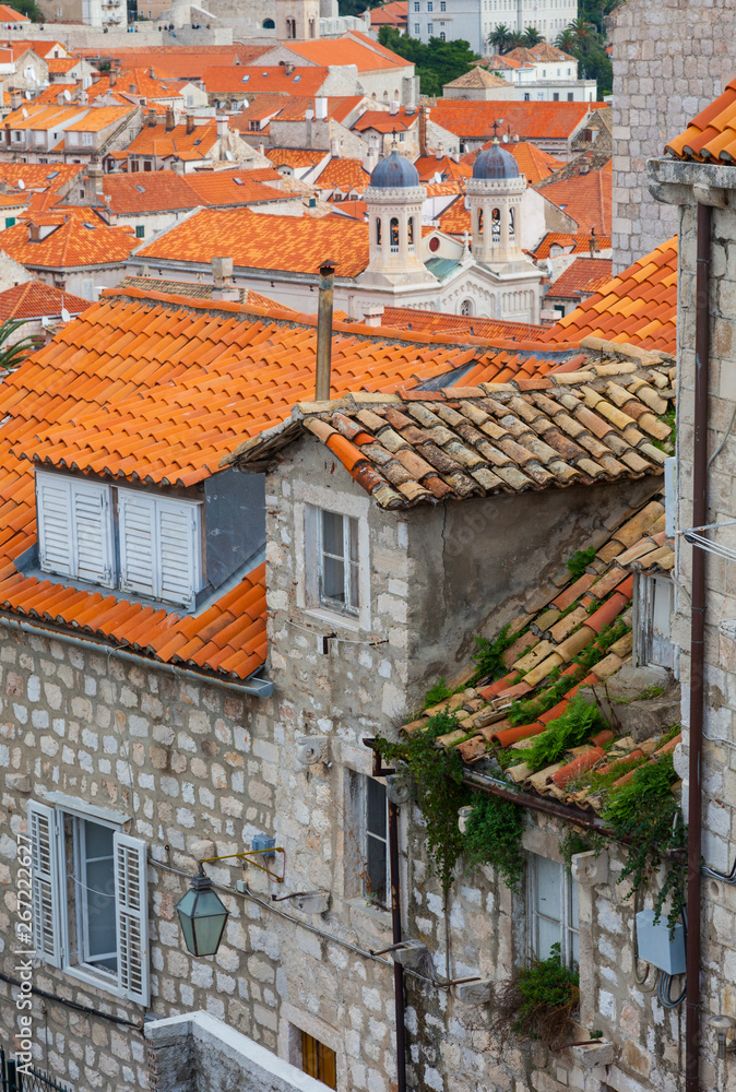 Casco antiguo de Dubrovnik, Ciudad de Dubrovnik, Croacia, Mar Adriático, Mar Mediterráneo