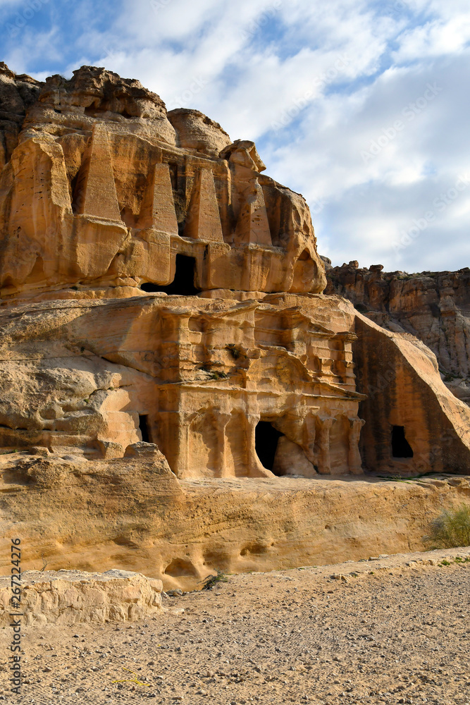 Jordan, Middle East, Ancient Petra Jordan, Middle East, Ancient Petra