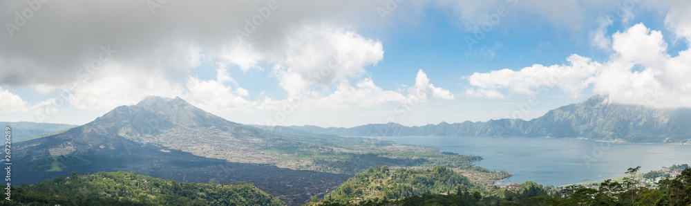 Mount batur in Bali, Indonesia