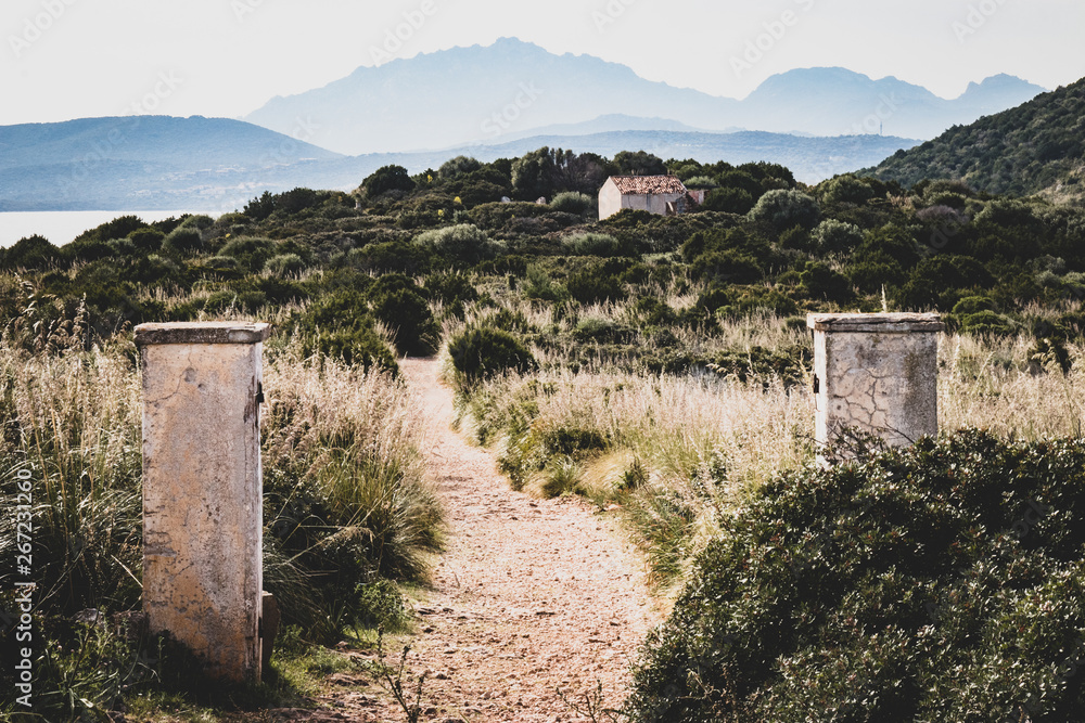 Fototapeta premium House in the country, Sardinia Italy