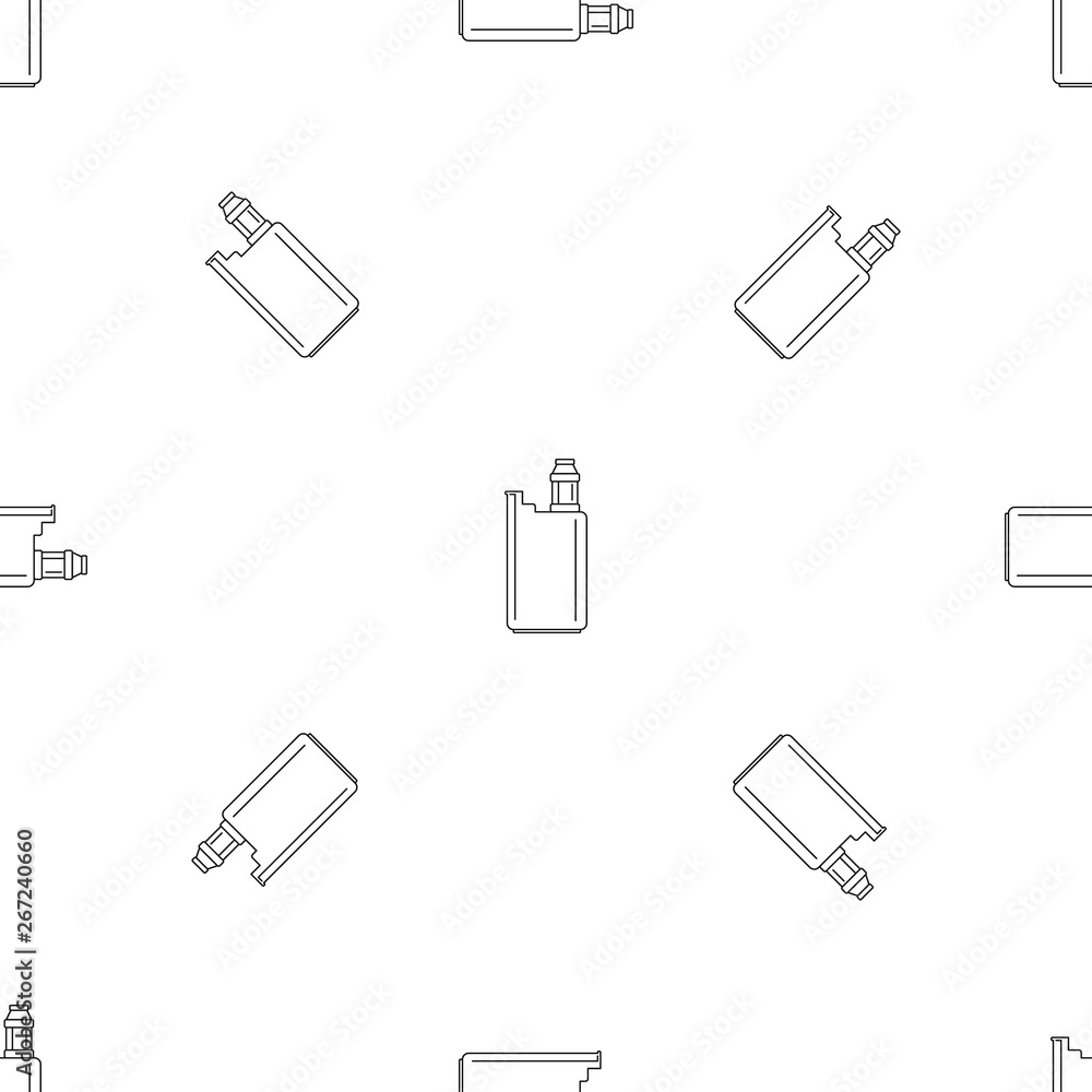 Vape box pattern seamless vector repeat geometric for any web design Vape box pattern seamless vector repeat geometric for any web design
