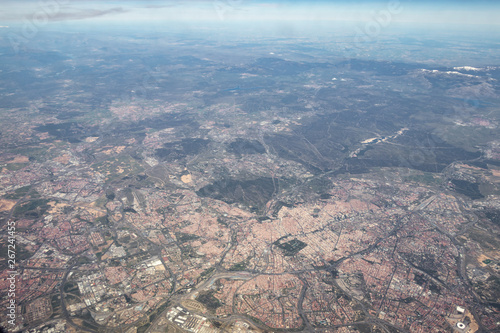 Madrid from the sky