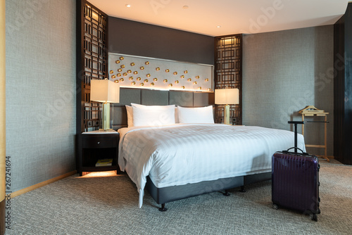 Inter view of luxury hotel room