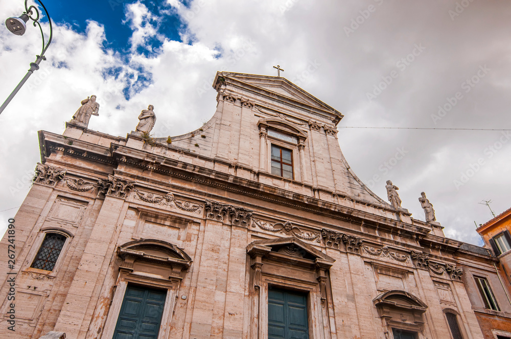 Santi Martina e Luca Church in Rome