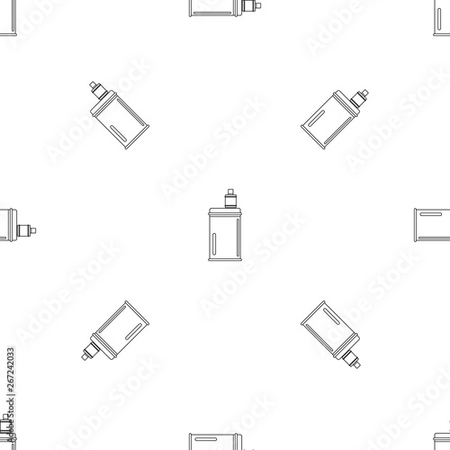 Vape mod pattern seamless vector repeat geometric for any web design