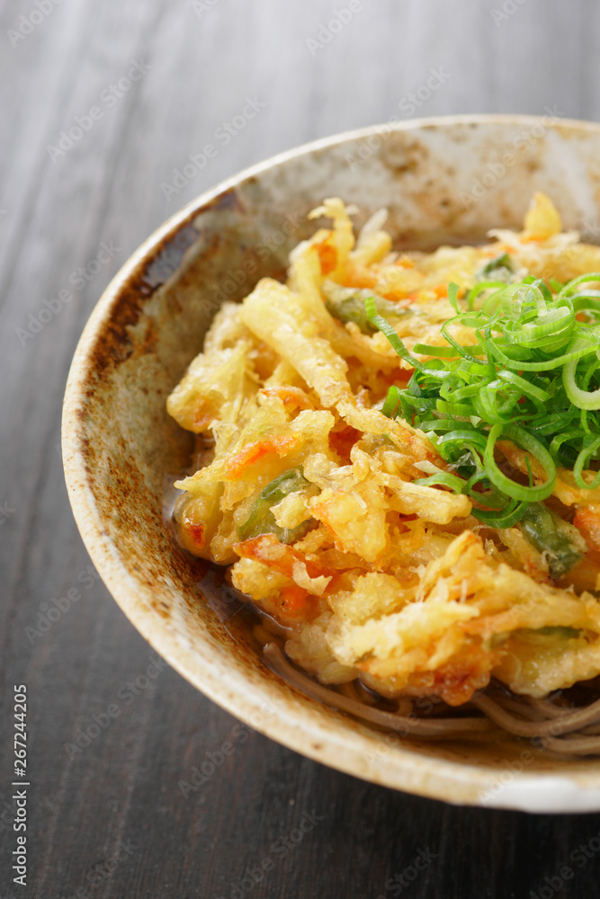 かき揚げ蕎麦 かき揚げ蕎麦