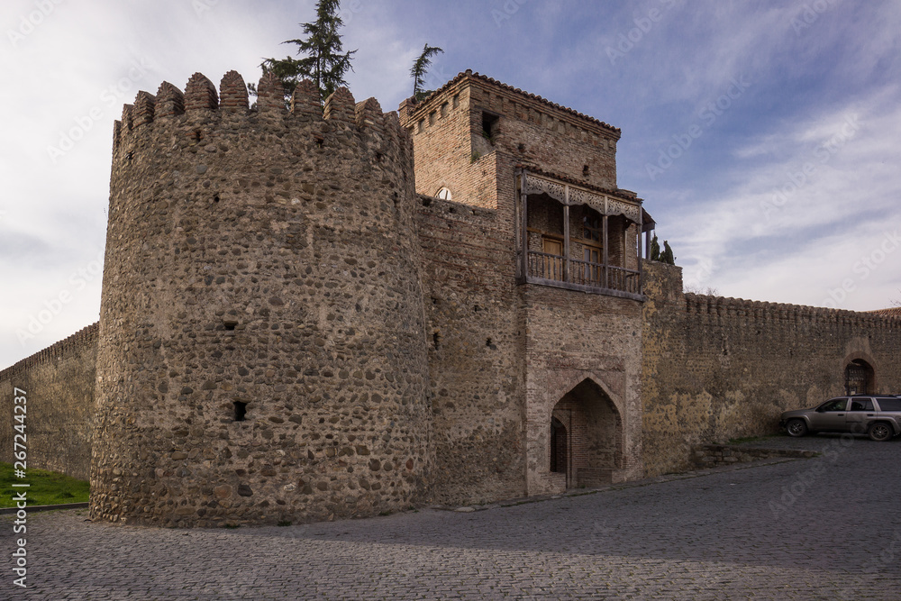 fortress in telavi city georgia