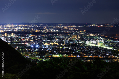 湘南平からの夜景