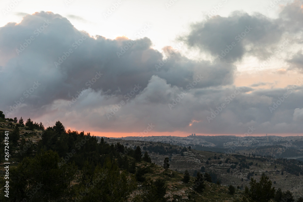 Sunrise Over Jerusalem
