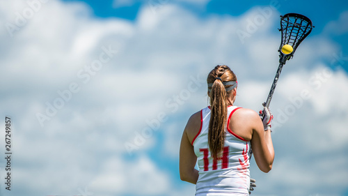 lacrosse woman  photo