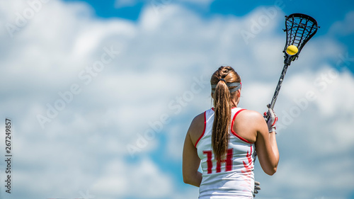 фотографія lacrosse woman