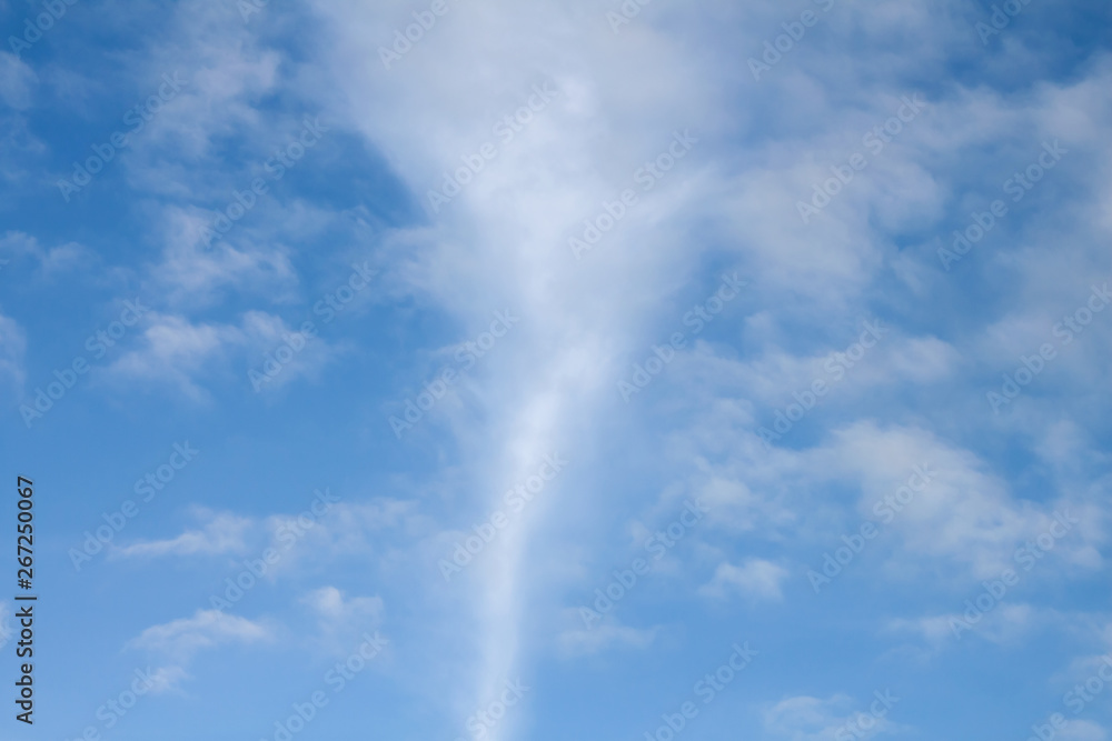 White clouds and blue sky background White clouds and blue sky background