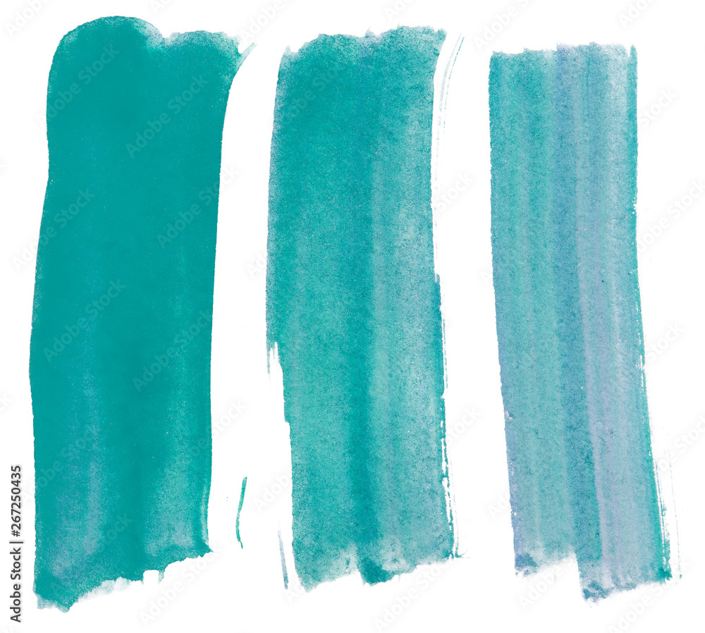 Fototapeta premium blue green on a white background