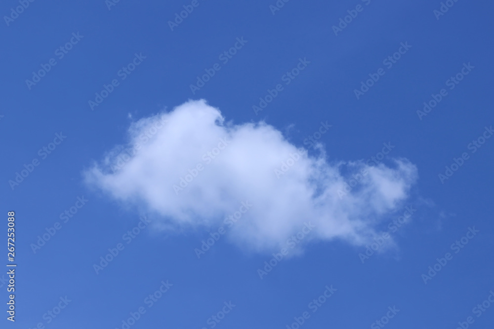 Fototapeta premium White cloud in the sky