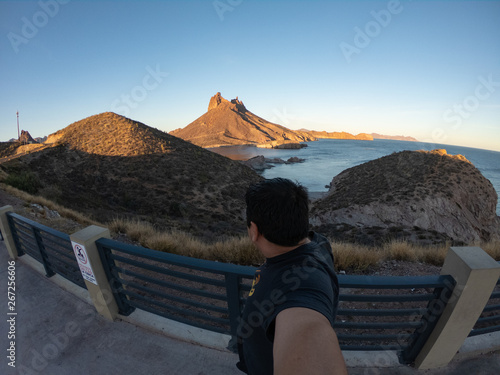 San Carlos Sonora Mexico View Point in a Hill photo