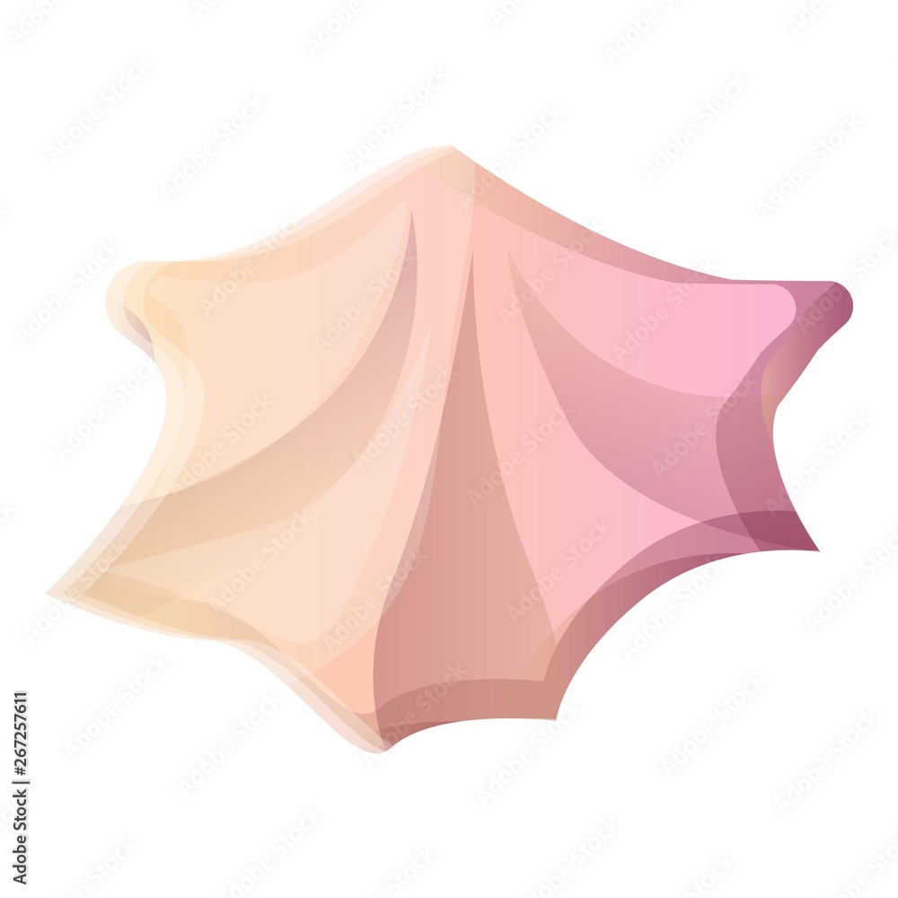 Obraz premium Sweet meringue icon. Cartoon of sweet meringue vector icon for web design isolated on white background