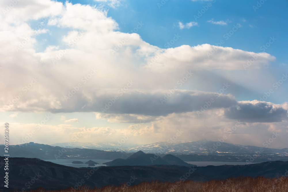 北海道洞爺湖の風景