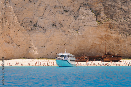 MV Panagiotis at Navagio (Shipwreck) Bay, Zakynthos photo