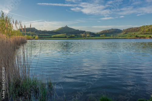 Morgendliche Erkundungstour entlang der Burg Drei Gleichen im Thüringer Becken photo