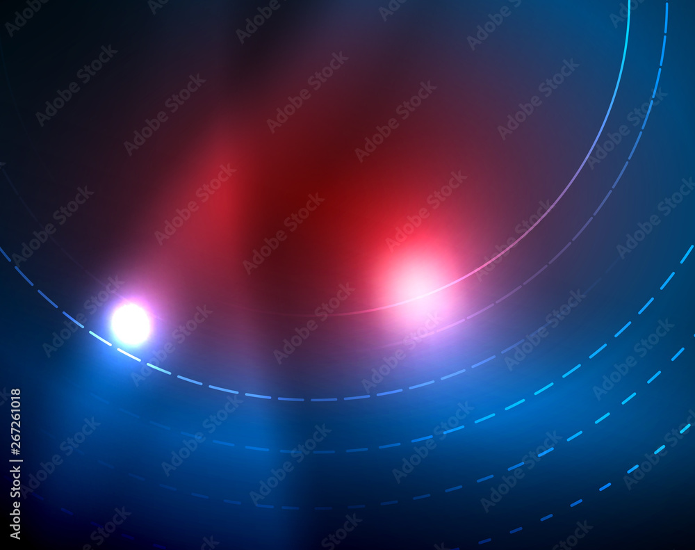 Blue neon circles, abstract circular lines. Glowing circle abstract pattern background Blue neon circles, abstract circular lines. Glowing circle abstract pattern background