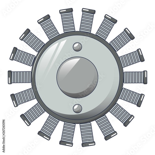 Multiple coil icon. Cartoon of multiple coil vector icon for web design isolated on white background