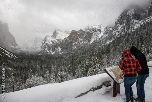 Yosemite Valley Snow