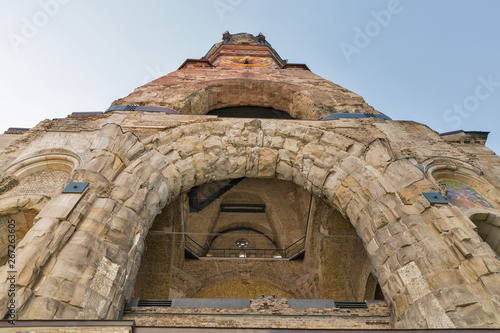 Kaiser Wilhelm Memorial Church in Berlin, Germany. photo