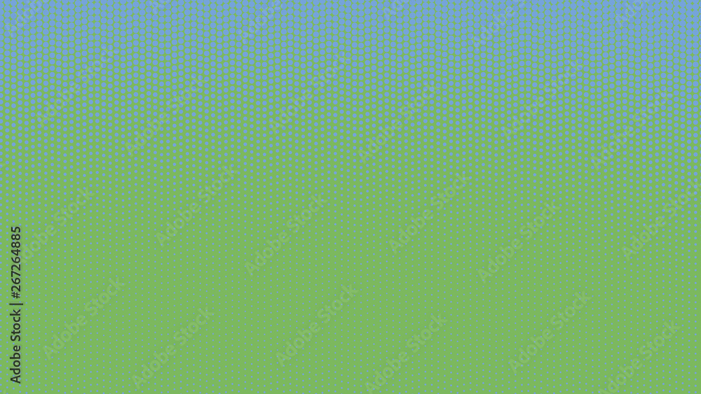Green and blue pop art background in retro comic style Green and blue pop art background in retro comic style