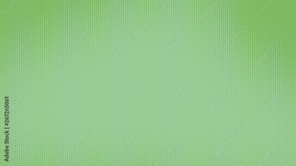 Green modern pop art background with dots design, abstract vector illustration in retro comics style Green modern pop art background with dots design, abstract vector illustration in retro comics style