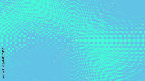 Blue retro comic pop art background with haftone dots design. Vector clear template for banner or comic book design, etc