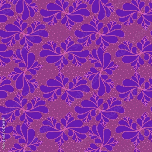 Floral seamless pattern. Soft design. Endless texture for wrapping, textiles, paper.vector pattern