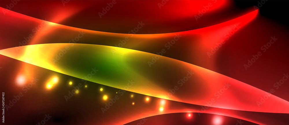 Glowing shiny light abstract background Glowing shiny light abstract background