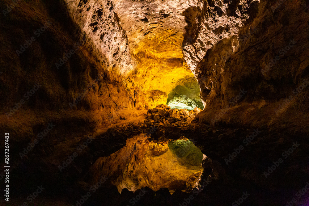 Cueva De Los Verdes a place to visit on the island of Lanzarote.